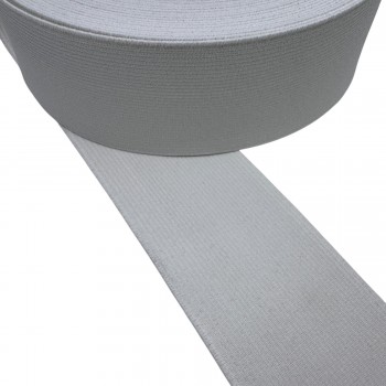 Flat Elastic Medium Intensity Synthetic Width 25 mm Color Khaki Thickness 2.0 mm
